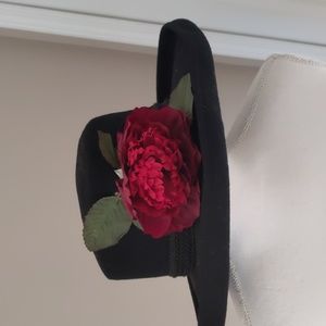 Black Felt Hat